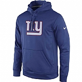 Men's New York Giants Nike Practice Performance Pullover Hoodie - Royal,baseball caps,new era cap wholesale,wholesale hats